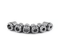 Set di pinze di serraggio 6 pezzi ER32, 10 - 20 mm, acciaio per molla, 65 mm, per macchina per incisione CNC e fresatura e macchina per incisione con utensili