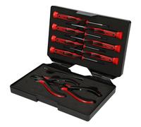 Set Di Pinze E Cacciaviti Elettronici, 10 Pz Kstools