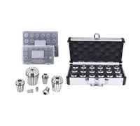 Set di pinze ER di precisione ER11 ER16 ER20 ER25 ER32 ER40 0,008 0,015 mm Portautensili di serraggio Mandrino di raccolta molla ER per officina, fabbrica(ER16-(10pcs) UP)