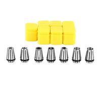 Set di pinze ER11 Pinze di serraggio in acciaio per molle ad alta precisione CNC per tornio CNC 65Mn Materiale da 1 mm a 7 mm Dimensioni 7 pezzi