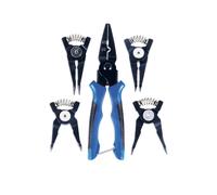 Set Di Pinze Intercambiabili Per Anelli Di Ritenzione E Crimpatura 5-in-1 9199
