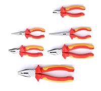 Set di pinze isolate per elettricisti, 1000 V, testate VDE, tagliafili in acciaio con manico ergonomico per riparazioni auto e manutenzione domestica