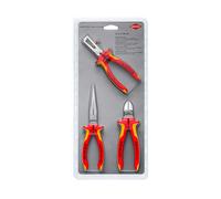 SET DI PINZE KNIPEX 00 31 30 BK V03 - Acciaio speciale, Taglio universale, Manico isolato