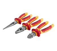 Set di pinze LUX-TOOLS 160-180-200 mm 3 pz