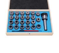 Set di pinze M16 in acciaio per molle di alta qualità, marcature chiare per tutti i tipi di macchine CNC e per incisione, fresatrice, flusso di lavoro, campo di serraggio 4-26 mm