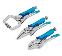 Set Di Pinze Mini A Blocco BlueSpot, 3 Pezzi B/S6528