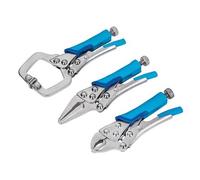Set Di Pinze Mini A Blocco BlueSpot, 3 Pezzi B/S6528