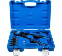 Set di pinze per dadi rivetti M3-M8-7 pezzi - Utensili precisi e versatili, Acciaio, Pro - D-Work