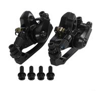 Set di pinze per freno a disco meccaniche per mountain bike e bici pieghevoli, struttura in lega di alluminio, supporti in acciaio, dimensioni 160 mm, freno anteriore e posteriore (anteriore +