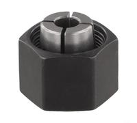 Set di pinze per mandrini per router resistenti per modelli Dw616m Dw618p e Bosch 1619, sostituisce OEM 2610906283 2610906287 326286-03, struttura in metallo, capacità 1/2 pollice, colore nero (6,35