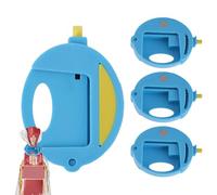Set di pinze per patatine a tenuta stagna per sacchetti alimentari, chiusura a clip in plastica con forte | Pinze per sacchetti per snack, utensili da cucina, pinze per fe
