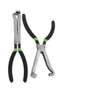 Set di pinze per scollegamento elettrico con 8 strumenti di rimozione dei perni terminali - Pinze dritte e piegate a 60° per il rilascio dei connettori automobilistici