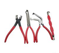 Set di pinze per scollegamento elettrico per manutenzione automobilistica, design in acciaio al carbonio, ganasce di presa regolabili per una facile separazione del cablaggio (4 pezzi)