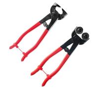 Set di pinze per taglio piastrelle 2 in 1 con naso piatto intercambiabile e teste delle ruote per piastrelle di vetro pinze da taglio