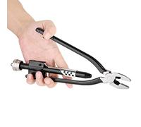 Set di pinze per torcitura di cavi di sicurezza per aeromobili, strumento per torcitura di fili di sicurezza in acciaio ad alto tenore di carbonio da 8,1" e 10,6" per la