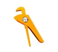 Set di pinze per tubi dell'acqua, chiave idraulica regolabile a 90 gradi, potenza di presa efficiente per raccordi idraulici (175 mm)