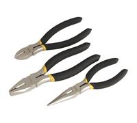 Sealey Pinze Set 3pc Ni-Fe Finitura AK9333