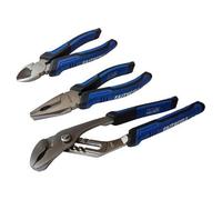 Set Di Pinze Soft Grip Faithfull, 3 Pezzi FAIPLSET3N