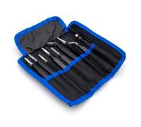 Set di Pinzette Antistatiche Esd da 9 Pezzi, Kit di Pinzette Smd di Precisione Premium in Acciaio Inossidabile per Chip/Gioielli/Estensione Ciglia/Riparazione Elettronica/Lavorazione Della Pelle