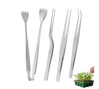 Set di pinzette da giardino,Attrezzo da giardinaggio resistente - Pinza per trapianto di piantine,Per Scrivania Ufficio Fattoria Cucina Casa Cortile Retrocortile Piante In Vaso Bonsai