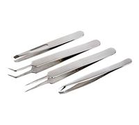 Set di pinzette, L: 9-12 cm, 4asstd