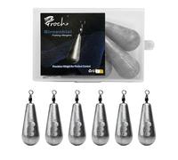Set di piombo a pera da pesca (120 g x 5)