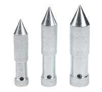 Set di piombo in acciaio al carbonio con 3 pesi 125 g 200 g 300 g per misurazioni verticali precise in edilizia, lavorazione del legno e costruzione di interni, strumento robusto per professionisti