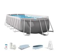Intex 26798 Piscina Prisma Metal Frame Ovale Filtro A3 610X305X122H