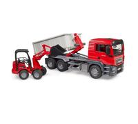 Set di piste e camion BRUDER MAN TGS, scala 1:16, plastica multicolore