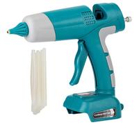 Set di pistola per colla a caldo e bastoncini Pistola per colla a caldo senza fili portatile, sicura, temperatura regolabile per arti e mestieri fai-da-te