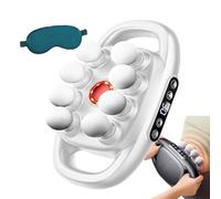 Set di pistola per massaggio a 8 teste, pistola per massaggi con tessuti profondi, vibrazione muscolare, sollievo dal dolore per gambe, braccia, vita, schiena, glutei, tutto il corpo, 3 modalità, 30