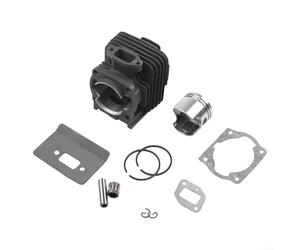 Set di pistoni cilindrici da 44 mm, per 52CC 44F-5, in alluminio, con guarnizione e cuscinetto, resistente all'usura, leggero, ricambio per attrezzi da giardino