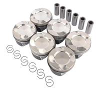 Set di pistoni e fasce elastiche motore N55B30A +0,5 mm compatibili con BMW N55B30 F10 F20 F30 F80 M135i M235i X3 X4 X5 X6 11258619196 11257587914 11257645958