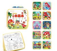 Set di pittura ad acquerello da viaggio - kit a tema fiabe e animali, include pennarelli, design senza sbavature, perfetto per ragazzi, ragazze, principianti,