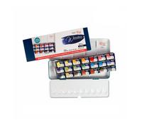 Rosa Galleria Artisti Acquerello Pittura Classico Teglia Set, 21 Tutto Vaschette