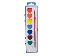 Set di pittura ad - Pittura ad per bambini, kit di pittura ad lavabile a forma di cuore | Bomboniere interessanti, premi in classe per la scuola materna, San