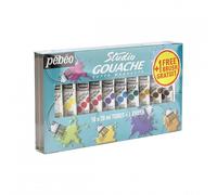 Set Di Pittura Intro Art E Craft Pebeo Studio Gouache 10 X 20 Ml