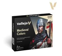 Set Di Pitture Medievali Colors |VALLEJO|70142| 16x18ml Maquette Char Promo