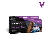 Set Di Pitture Non Death Chaos |VALLEJO|72191| 8x18ml Modello Char Promo