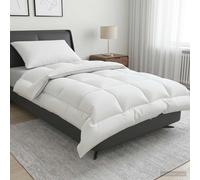 Set di piumone e cuscini 2 pz 140x200 cm Inverno 450 GSM Lana