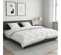 Set di piumone e cuscini 3 pz 200x220 cm 4 stagioni 140+220 GSM
