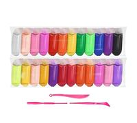 Set di plastilina per modellazione - plastilina Colorata per Bambini, Riutilizzabile, Impugnatura ergonomica, Supporta Le capacità motorie, per progetti Fai da Te, Scuola, Libero, casa, Ragazze