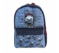 Minecraft Zaino Scuola Hostile Behaviour - Adattabile al carrello, schienale imbottito - vano portaoggetti, 41 x 31 x 13,5 cm, multicolore, M, Casual