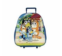 TOYBAGS BLUEY Zaino prescolare con carrello, ideale per bambini di diverse età, qualità e resistenza, con maniglie - 32 x 26 x 10 cm, multicolore, M, Casual