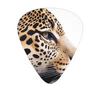 Set di plettri con stampa Jaguar, 12 pezzi, sottili, medi e spessi, adatti per chitarra, basso, chitarra elettrica e ukulele
