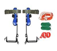 Set Di Plettri Per Alberi - Strumenti Professionali Per Lavorare Alberi | Set Di Chiodi Per Arrampicare Alberi | Attrezzatura Da Arrampicata Con Pedale Antiscivolo Per Attività All'aperto