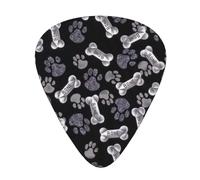 Set di plettri per chitarra a forma di zampa di cane, materiale ABS di alta qualità, vari spessori, migliora la tua esperienza di gioco