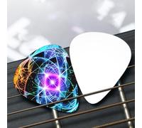 Set di plettri per chitarra a otto dimensioni (sottili/medio/spesso), ampiamente compatibili con tutti i tipi di strumenti a corda,