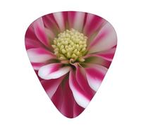 Set di plettri per chitarra con fiori rosa e bianchi, materiale ABS di alta qualità, vari spessori, migliora la tua esperienza di suono