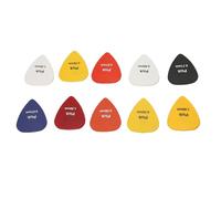 Set di Plettri per Chitarra da 100 Pezzi con Design della Superficie Smerigliata Antiscivolo, Uso Universale per Chitarra Acustica, Eccellente qualità del Suono